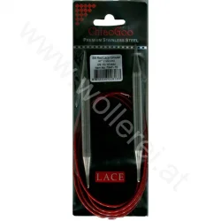 (Bild für) ChiaoGoo RED LACE Fixe Rundstricknadel - 120 cm - 10 mm