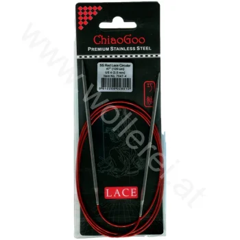 (Bild für) ChiaoGoo RED LACE Fixe Rundstricknadel - 120 cm - 3,5 mm