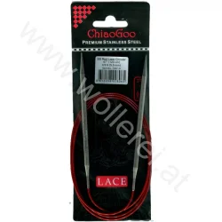 (Bild für) ChiaoGoo RED LACE Fixe Rundstricknadel - 120 cm - 5,5 mm