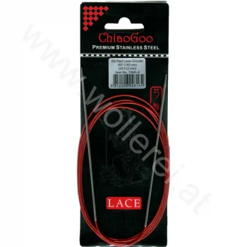 (Bild für) ChiaoGoo RED LACE Fixe Rundstricknadel - 150 cm - 2 mm