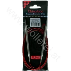 (Bild für) ChiaoGoo RED LACE Fixe Rundstricknadel - 150 cm - 7 mm