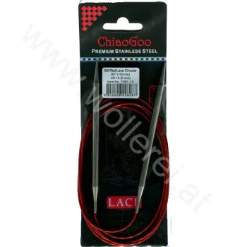 (Bild für) ChiaoGoo RED LACE Fixe Rundstricknadel - 150 cm - 6 mm