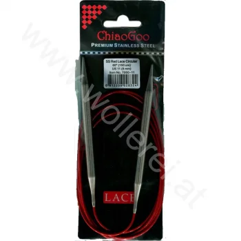 (Bild für) ChiaoGoo RED LACE Fixe Rundstricknadel - 150 cm - 8 mm