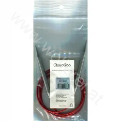 (Bild für) ChiaoGoo RED LACE Fixe Rundstricknadel - 150 cm - 9 mm