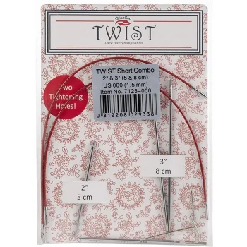 (Bild für) ChiaoGoo TWIST SHORT COMBO PACK - MINI - 1,5 mm