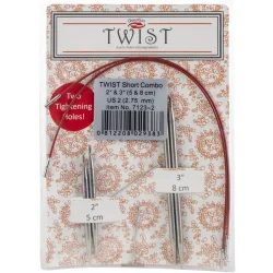 (Bild für) ChiaoGoo TWIST SHORT COMBO PACK - MINI - 2,75 mm