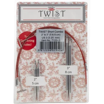 (Bild für) ChiaoGoo TWIST SHORT COMBO PACK - MINI - 3,25 mm