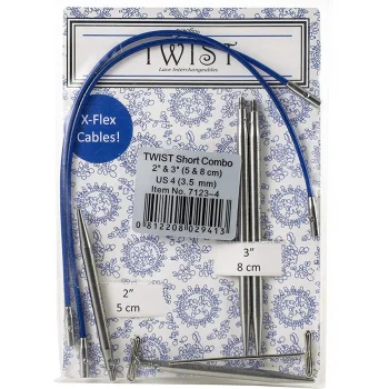 (Bild für) ChiaoGoo TWIST SHORT COMBO PACK - SMALL - 3,5 mm