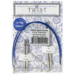 (Bild für) ChiaoGoo TWIST SHORT COMBO PACK - SMALL - 3,75 mm