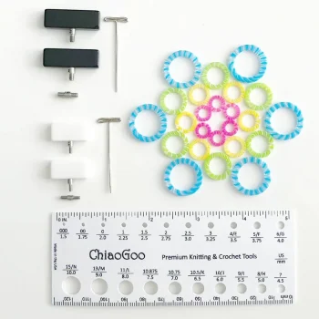 (Bild für) ChiaoGoo Set - TWIST RED LACE - 13 cm - COMPLETE