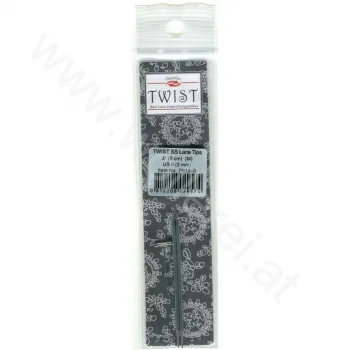 (Bild für) ChiaoGoo TWIST RED LACE Nadelspitzen SEHR KURZ 8 cm - MINI - 2 mm