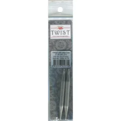 (Bild für) ChiaoGoo TWIST RED LACE Nadelspitzen SEHR KURZ 8 cm - LARGE - 7 mm