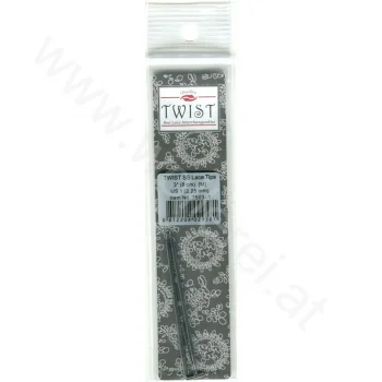 (Bild für) ChiaoGoo TWIST RED LACE Nadelspitzen SEHR KURZ 8 cm - MINI - 2,25 mm