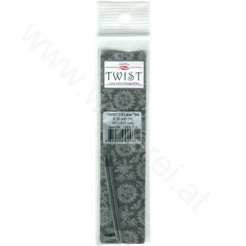 (Bild für) ChiaoGoo TWIST RED LACE Nadelspitzen SEHR KURZ 8 cm - MINI - 3 mm