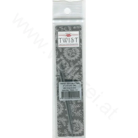 (Bild für) ChiaoGoo TWIST RED LACE Nadelspitzen KURZ 10 cm - MINI - 2,5 mm