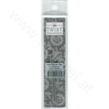 (Bild für) ChiaoGoo TWIST RED LACE Nadelspitzen KURZ 10 cm - SMALL - 3 mm