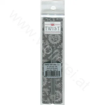 (Bild für) ChiaoGoo TWIST RED LACE Nadelspitzen KURZ 10 cm - SMALL - 3,75 mm