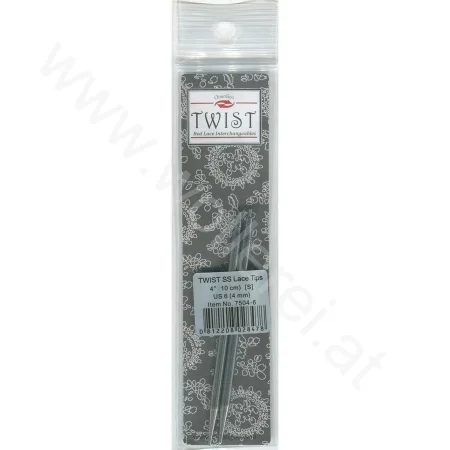 (Bild für) ChiaoGoo TWIST RED LACE Nadelspitzen KURZ 10 cm - SMALL - 4 mm