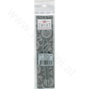 (Bild für) ChiaoGoo TWIST RED LACE Nadelspitzen KURZ 10 cm - SMALL - 4,5 mm