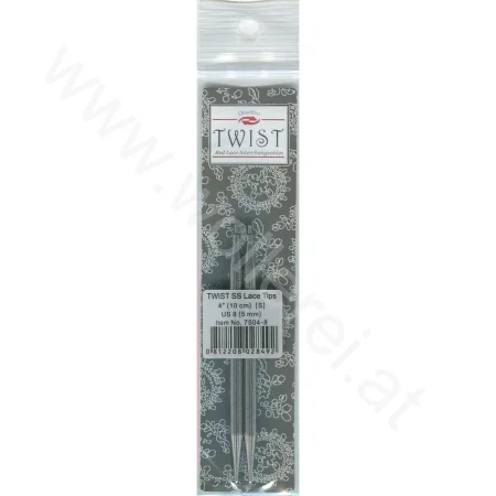 (Bild für) ChiaoGoo TWIST RED LACE Nadelspitzen KURZ 10 cm - SMALL - 5 mm