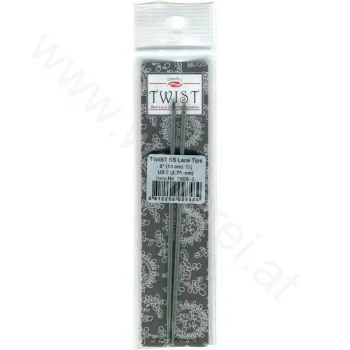(Bild für) ChiaoGoo TWIST RED LACE Nadelspitzen 13 cm - SMALL - 2,75 mm