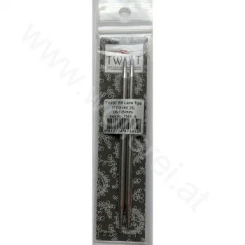 (Bild für) ChiaoGoo TWIST RED LACE Nadelspitzen 13 cm - SMALL - 5 mm