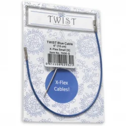 (Bild für) ChiaoGoo TWIST X-FLEX BLUE Seil - SMALL - 15 cm