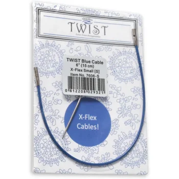 (Bild für) ChiaoGoo TWIST X-FLEX BLUE Seil - SMALL - 15 cm