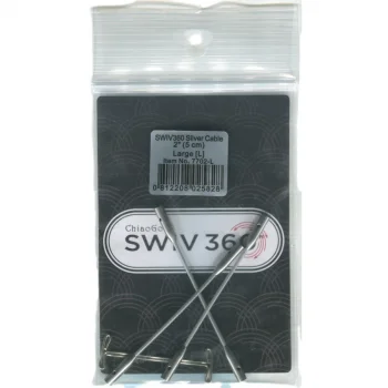 (Bild für) ChiaoGoo TWIST SWIV360 SILVER Seil - LARGE - 5 cm