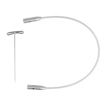 (Bild für) ChiaoGoo TWIST SWIV360 SILVER Seil - LARGE - 13 cm