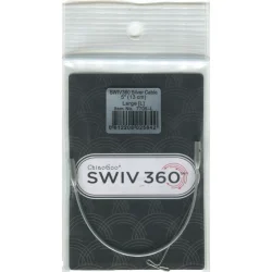 (Bild für) ChiaoGoo TWIST SWIV360 SILVER Seil - LARGE - 13 cm