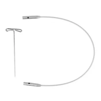 (Bild für) ChiaoGoo TWIST SWIV360 SILVER Seil - SMALL - 13 cm