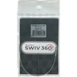 (Bild für) ChiaoGoo TWIST SWIV360 SILVER Seil - SMALL - 13 cm