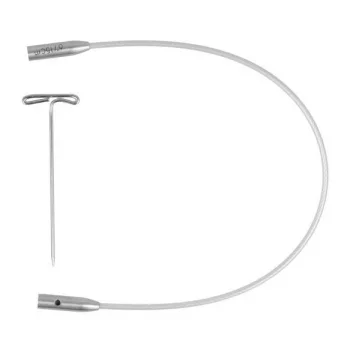 (Bild für) ChiaoGoo TWIST SWIV360 SILVER Seil - LARGE - 15 cm