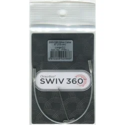 (Bild für) ChiaoGoo TWIST SWIV360 SILVER Seil - LARGE - 15 cm