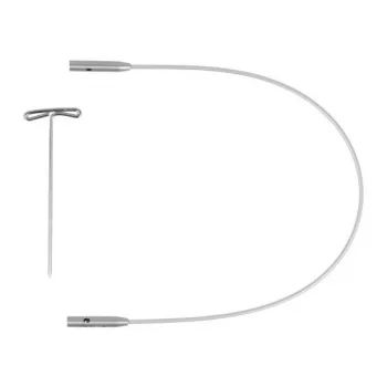 (Bild für) ChiaoGoo TWIST SWIV360 SILVER Seil - SMALL - 15 cm