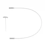 (Bild für) ChiaoGoo TWIST SWIV360 SILVER Seil - SMALL - 20 cm
