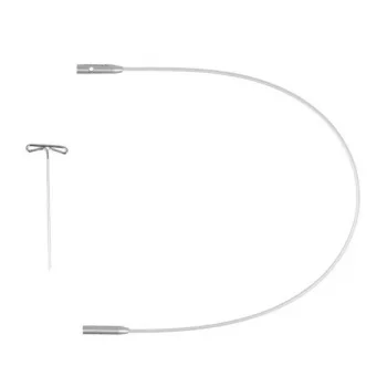 (Bild für) ChiaoGoo TWIST SWIV360 SILVER Seil - SMALL - 20 cm