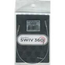 (Bild für) ChiaoGoo TWIST SWIV360 SILVER Seil - SMALL - 20 cm