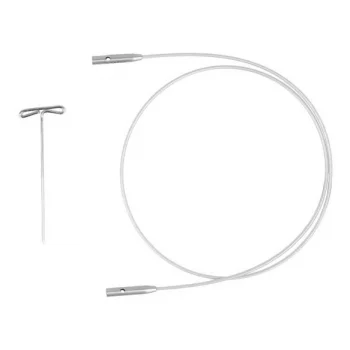 (Bild für) ChiaoGoo TWIST SWIV360 SILVER Seil - SMALL - 35 cm