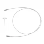 (Bild für) ChiaoGoo TWIST SWIV360 SILVER Seil - LARGE - 55 cm