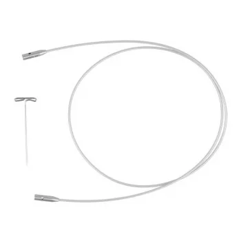 (Bild für) ChiaoGoo TWIST SWIV360 SILVER Seil - LARGE - 55 cm