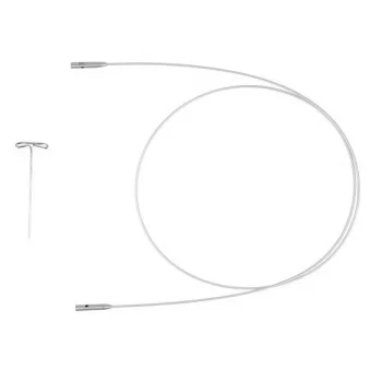 (Bild für) ChiaoGoo TWIST SWIV360 SILVER Seil - SMALL - 55 cm