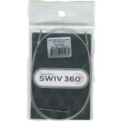 (Bild für) ChiaoGoo TWIST SWIV360 SILVER Seil - SMALL - 55 cm