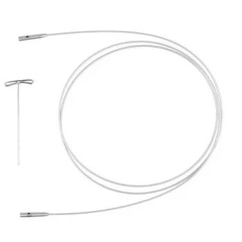 (Bild für) ChiaoGoo TWIST SWIV360 SILVER Seil - SMALL - 75 cm