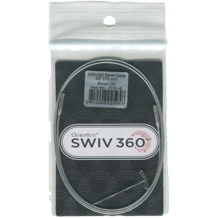(Bild für) ChiaoGoo TWIST SWIV360 SILVER Seil - SMALL - 75 cm