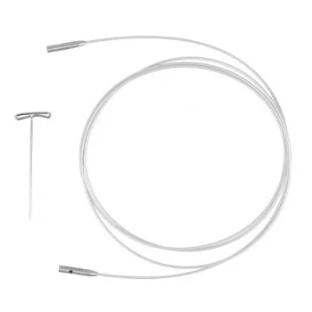 (Bild für) ChiaoGoo TWIST SWIV360 SILVER Seil - SMALL - 93 cm