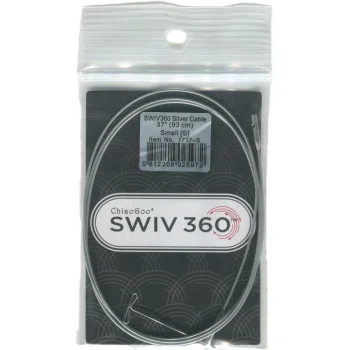 (Bild für) ChiaoGoo TWIST SWIV360 SILVER Seil - SMALL - 93 cm
