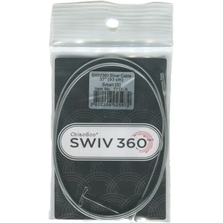 (Bild für) ChiaoGoo TWIST SWIV360 SILVER Seil - SMALL - 93 cm