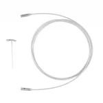 (Bild für) ChiaoGoo TWIST SWIV360 SILVER Seil - LARGE - 125 cm
